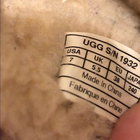 UGG booties, size 7 - Picture 4 of 7
